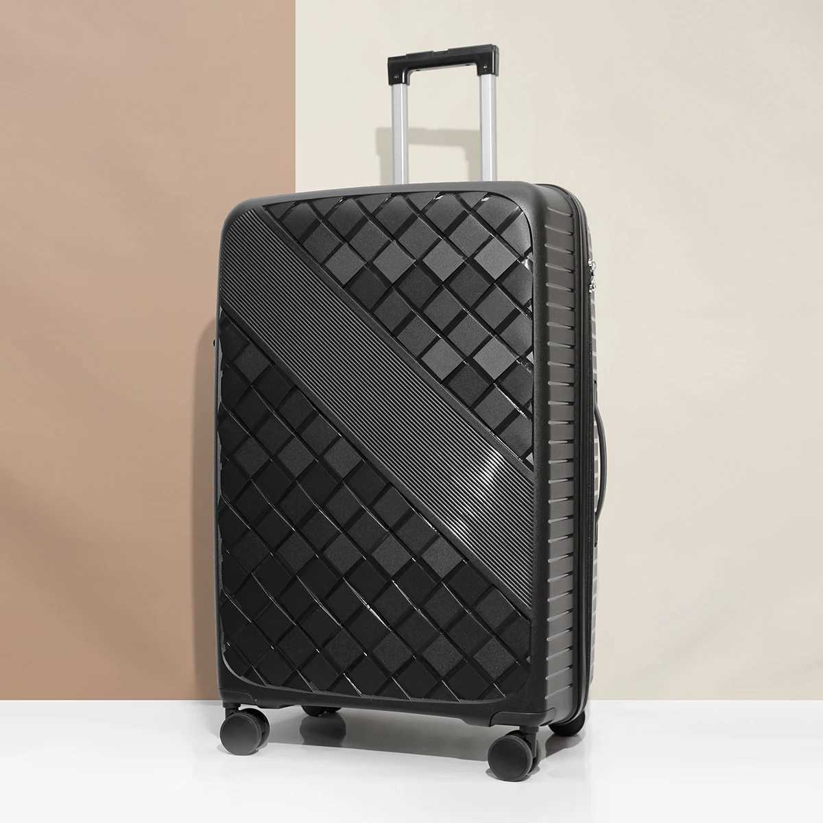 Multifunctional LargeCapacity Cute Trolley Suitcase Silent Universal Wheel Suitcase Student Suitcase Packaging BagW251024