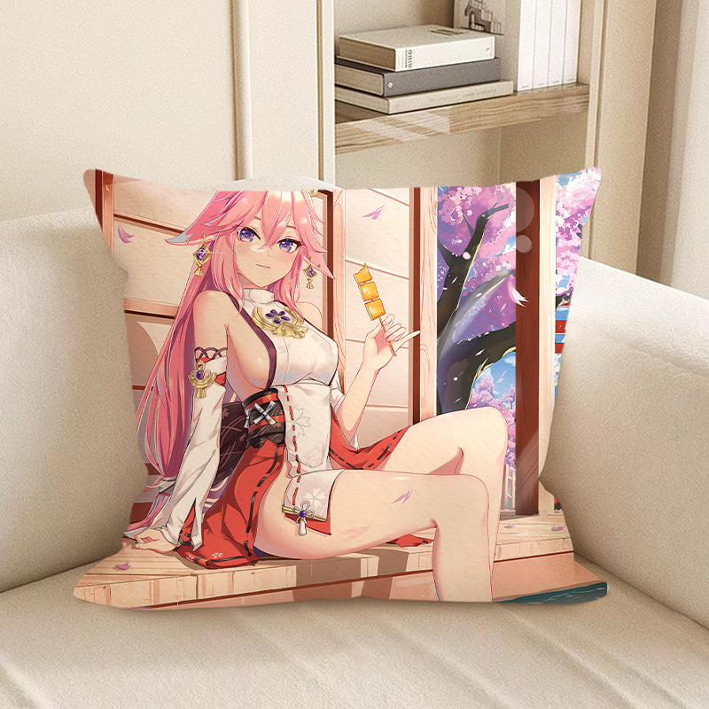Bazhong Shenzi Pillow Dormitory Bedhead Pillow Animation anime Living Room Sofa Cushion Lunch Rest Cushion Pillow Case