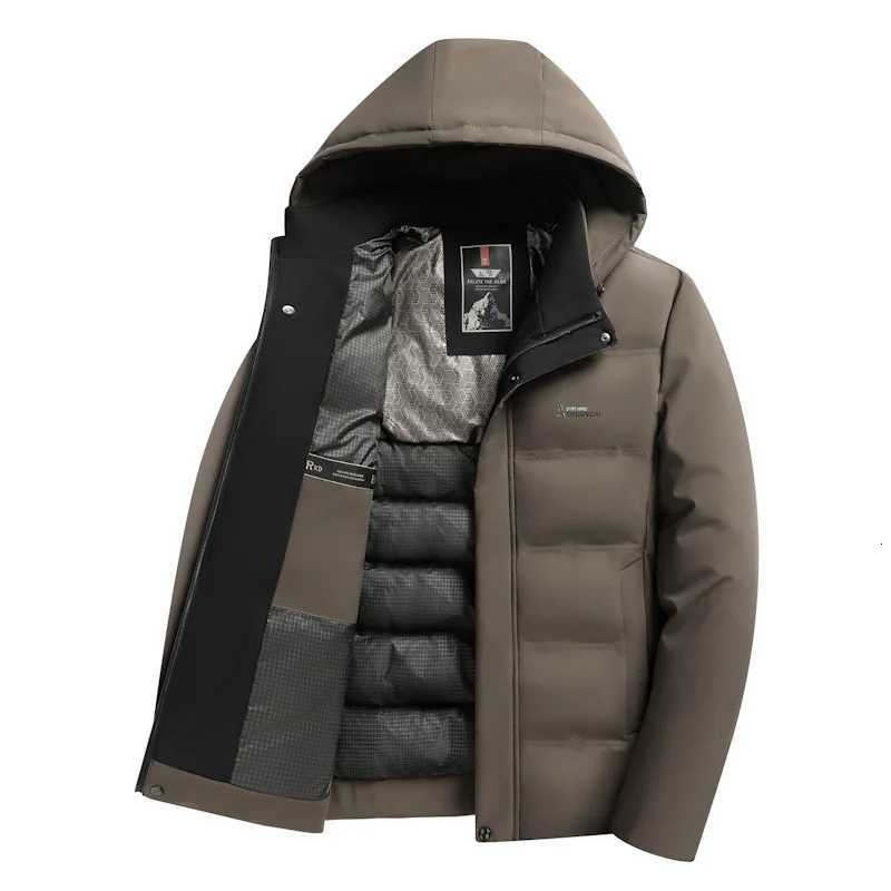 2024 new arrival winter hooded jacket silllike cotton jackets menmens fashion thicken warm parkas winter coat male MY011 Z251024