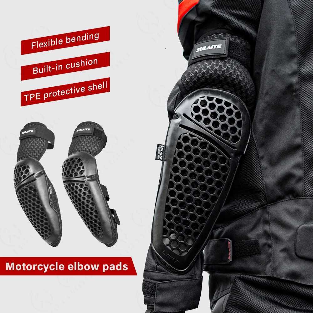 Motorcycle Knee Pads Motocross Knee Brace Mesh Motorcycle Elbow Protector Sports Knee Pads Cross Protections Downhill Knee PadsW251024