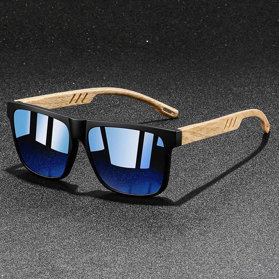 New Fashion Vintage Square Frame Sunglasses Men Women Fishing Driving Luxury Brand Designer Sun Glasses UV400 EyewearT251024