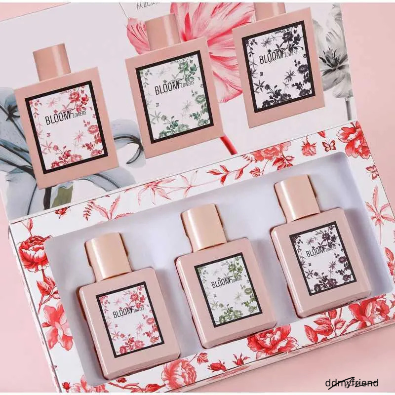 Eau De Toilette Perfume Set For Women, Floral Scent, Long-Lasting Fragrance, Blooming Water Of Flowers, Valentine's Day Gift Ddmyfriend