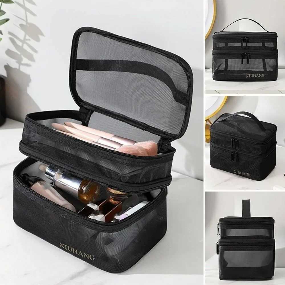 Largecapacity Cosmetic Bag Travel Convenient Toilet Bag Outdoor Travel Storage Bag Waterproof Women Makeup Case NewT251024