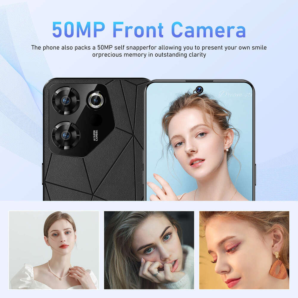 New Model C Pro G Android True Phone GB Smartphone Inch Large Screen