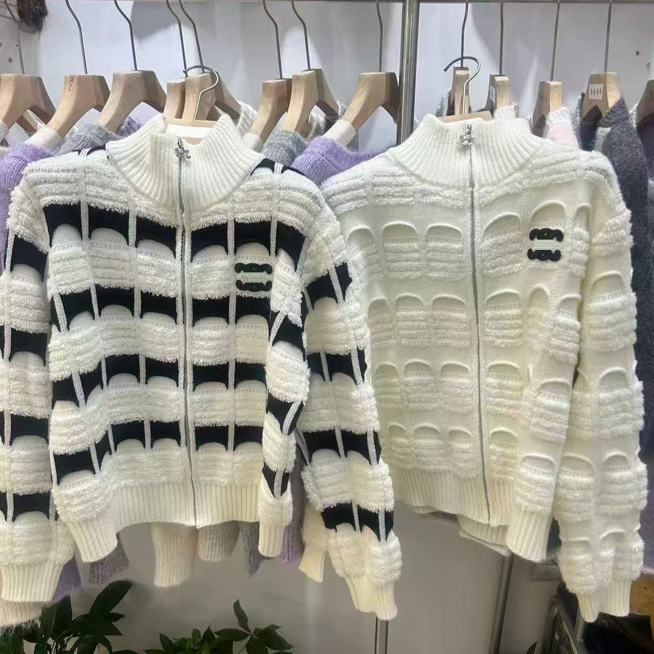 Women's Cardigan sweater Spring Autumn Casual Knitwear Sweaters Women brand designer Leisure and fashionable style Sweaters S---XXL