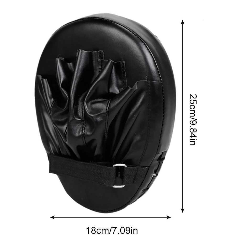 Boxing Hand Target 5Finger Hand Targets Wear Resistant Punching Mitts Boxing PU Leather Focus Boxing Pads Muay Thai Supplies Y251023