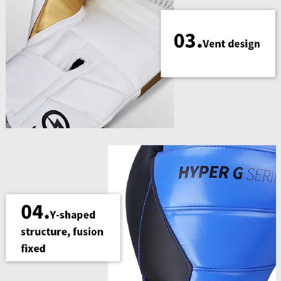 2025 High Quality PU Leather WearResistant And Breathable Boxing Gloves For Sanda Training Thickened Protective Combat Gloves Y251023