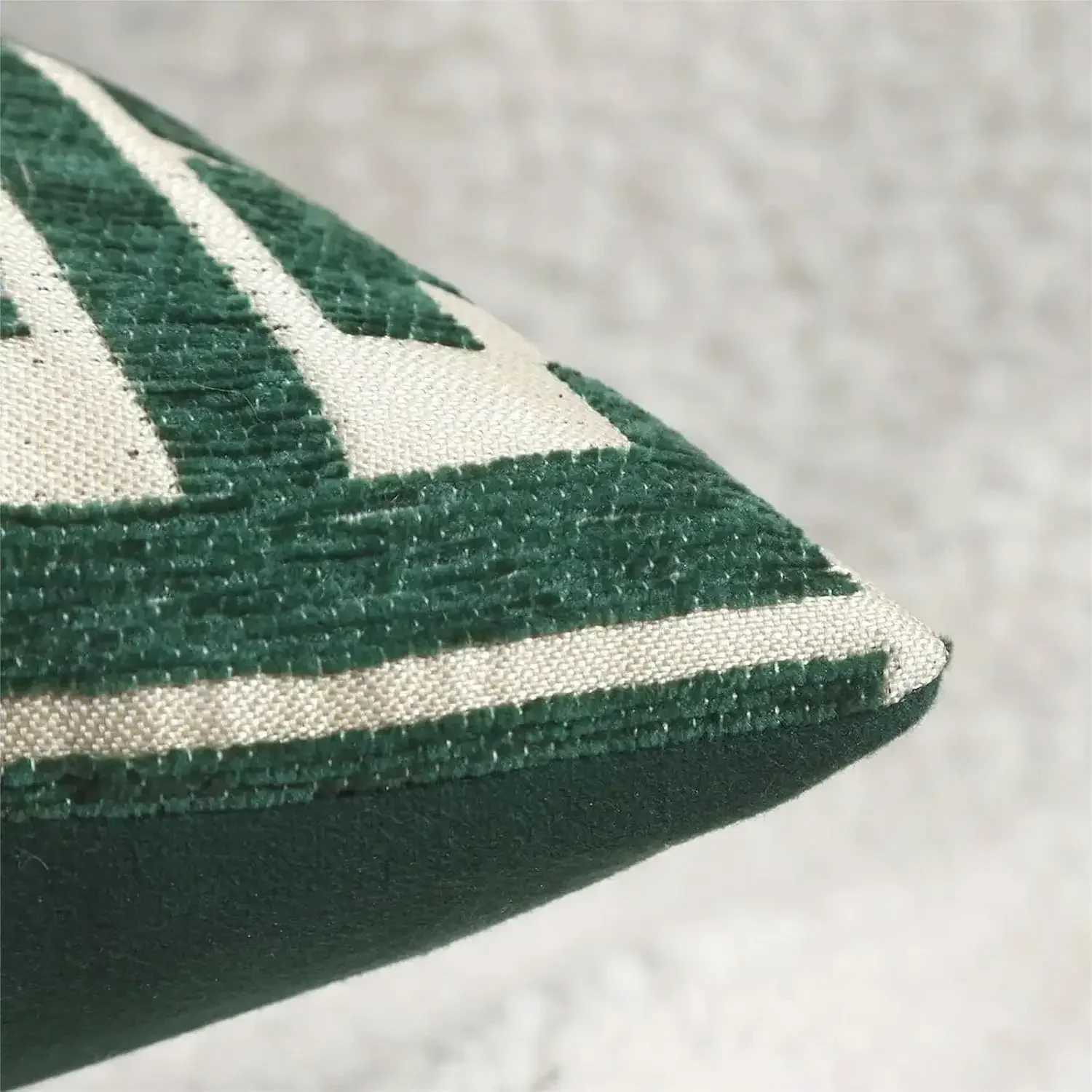 1pc Embroidery Detail Cushion Cover Without Filler Modern Throw Case for Sofa Home Decor 30x50CM 45x45CM case W251024