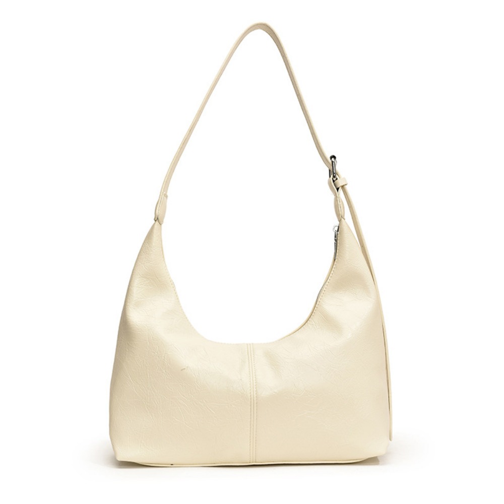 Chic Contemporary Hipsack by Ladies' Trendsetters Shimmering Silver Crossbody Pouch