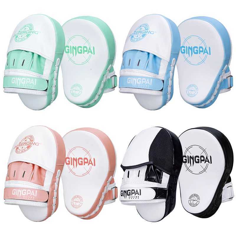Professional Boxing Target Handle Taekwondo Muay Thai Training Equipment Children Hit The Target Accompany Sparring Boxing Pads Y251023