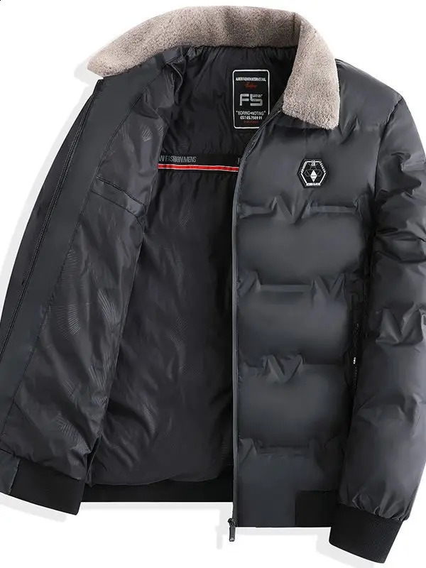 Winter Men Fur Collar Down Jackets Warm Parkas High Quality Male Outwear Casual Winter Coats Man Slim Fit Down Jackets 4XL 251020