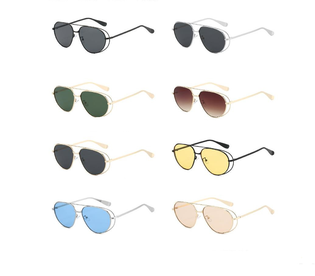 Designer Sunglasses For Women Men Oversized Sunglasses Fashion Classic Polarized Sunglasses Luxury Goggle Pilot PC Frame Oversized UV400 Eyewear K4