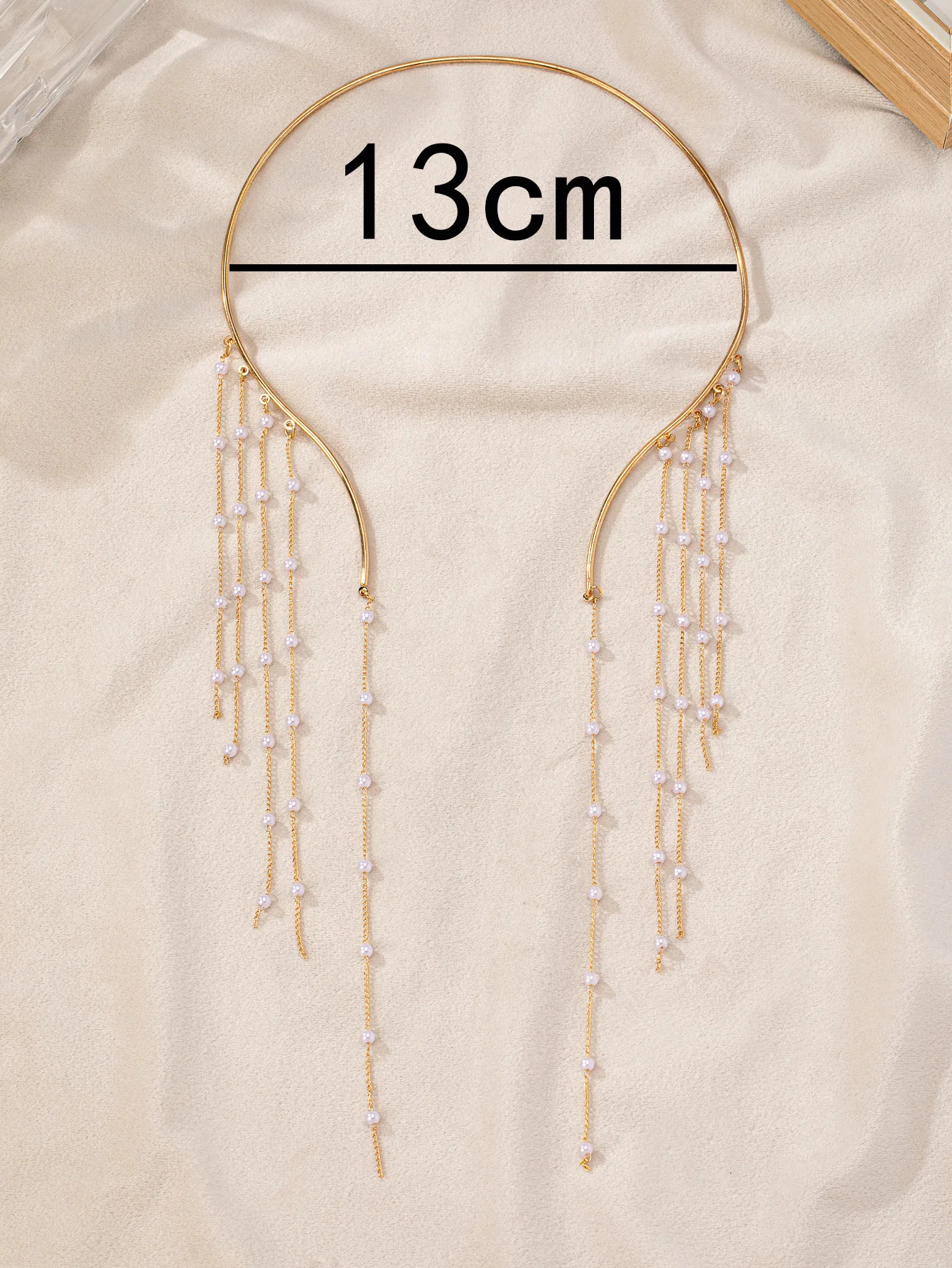 Imitation Pearl Tassel Necklace for Women Simple Fashion Neck Jewelry Party Gift 2025 Style 251016