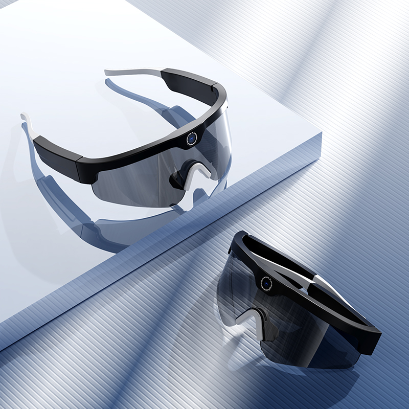 Smart Glasses with Camera Video Camera Glasses with TF Card Outdoor Sport Recording Glasses for Driving Riding Hiking Sunglasses Video Glasses Sport G