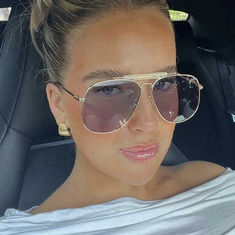 New Classic Pilot Sunglasses Women Men Retro Shades Brand Female Luxury Sun Glasses Vintage Oculos De Sol Feminino UV400T251024
