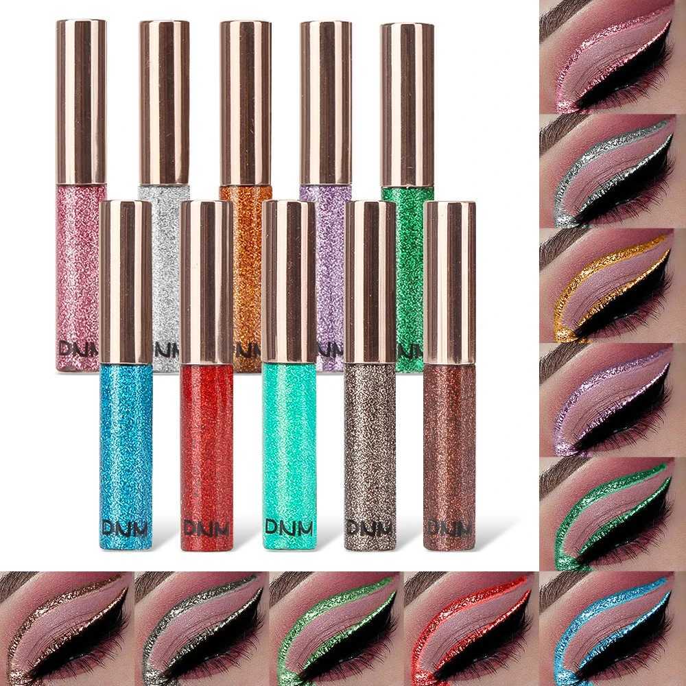 Glitter Eyeliner Vibrant Waterproof LongLasting for Flawless Eye Makeup Diamond Shiny Silver Rose Gold Eyeliner Beauty CosmeticL251024