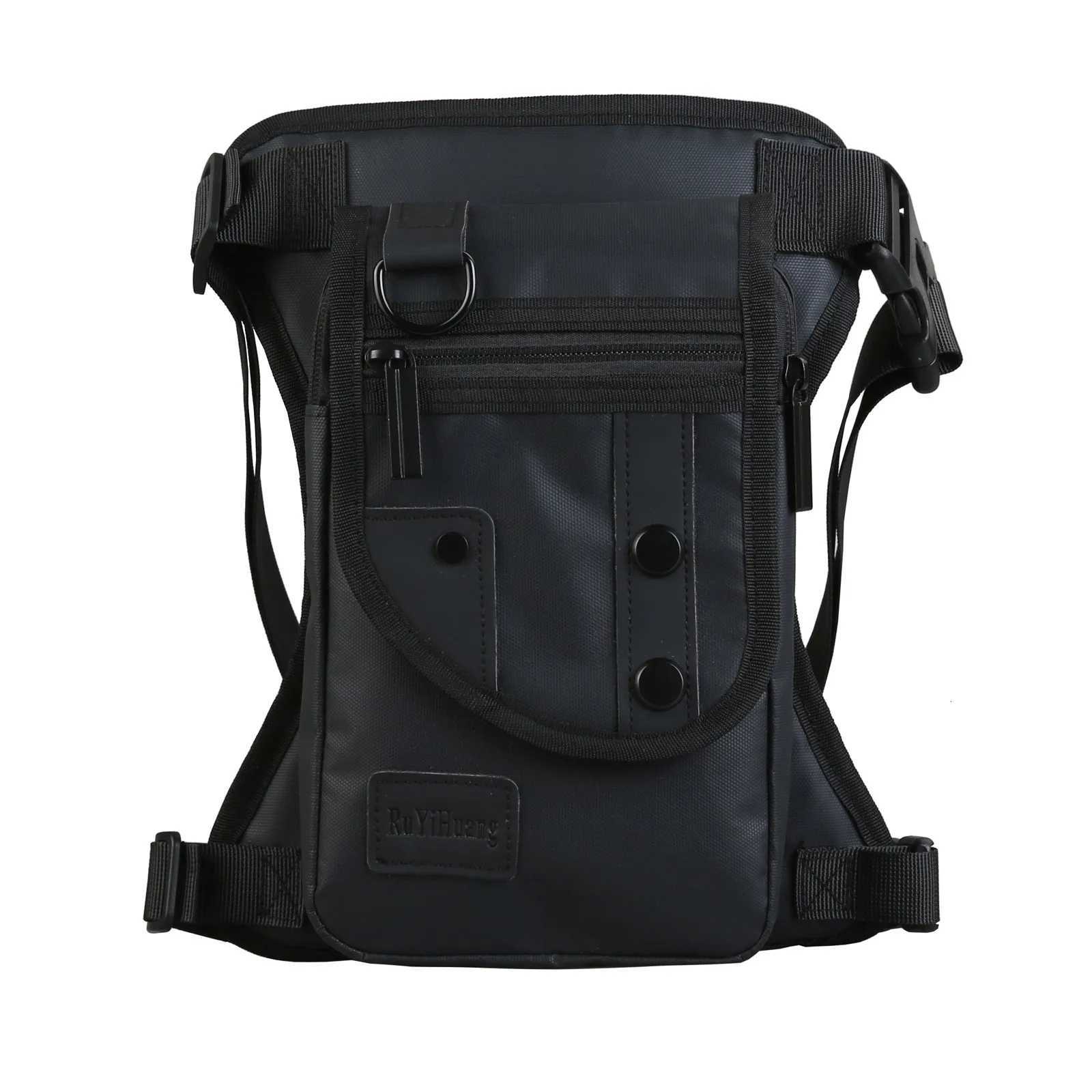 GL Nylon Drop Legs Bags Fashion Hip Waist Pack Thigh Bum Fanny Packs Multifunction Tactical Riding Male Shoulder Messenger BagL251024