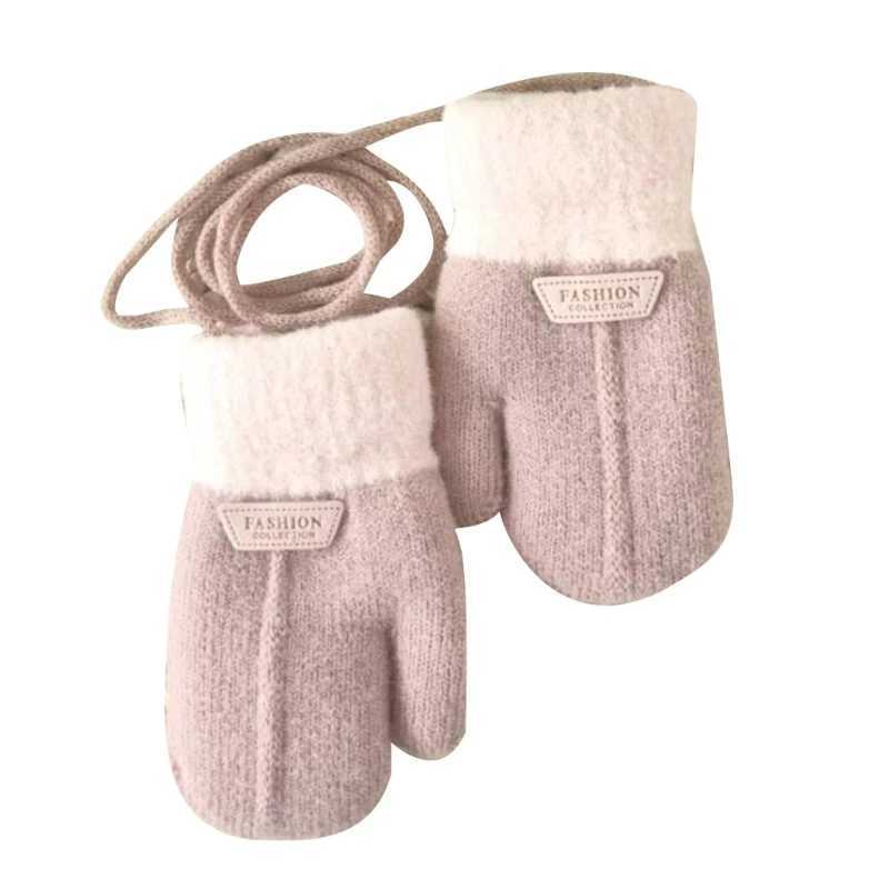 Toddler Mittens Winter Gloves Ski Mittens Warm Gloves for Girls Boys 17Years Breathable Universal Size Kid Lined Gloves Y251024