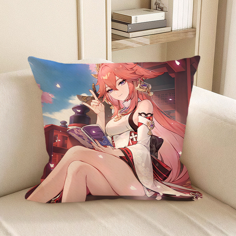 Bazhong Shenzi Pillow Dormitory Bedhead Pillow Animation anime Living Room Sofa Cushion Lunch Rest Cushion Pillow Case