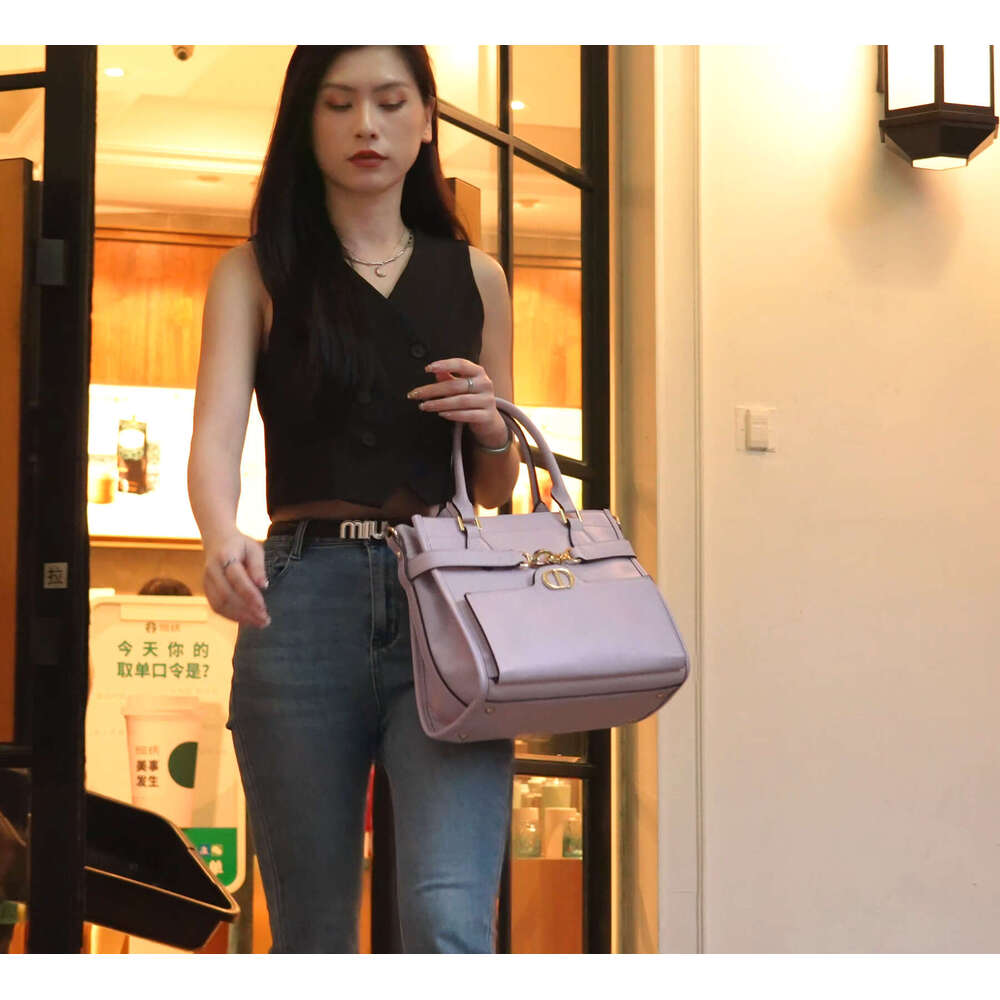 Designer Bags Women's Texture Super Fiber Leather Handbag Large Capacity Tote Bag Guangzhou