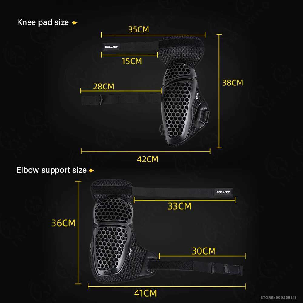 Motorcycle Knee Pads Motocross Knee Brace Mesh Motorcycle Elbow Protector Sports Knee Pads Cross Protections Downhill Knee PadsW251024