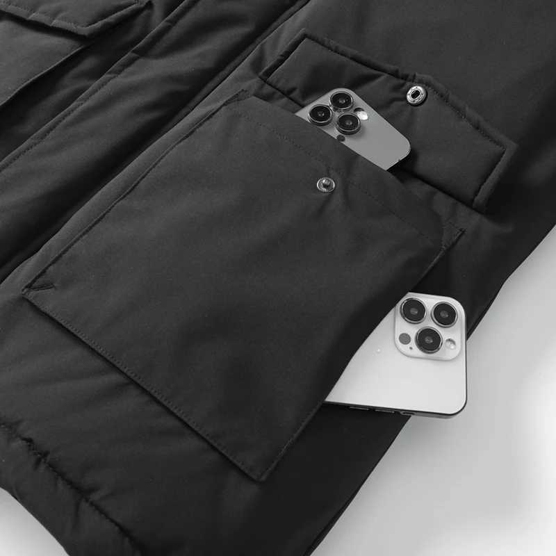 15 Degree Winter New High Quality Thickened Cotton Warm Hooded Cotton Jacket For Men Loose Sports Windproof Oversized Jacket Z251024