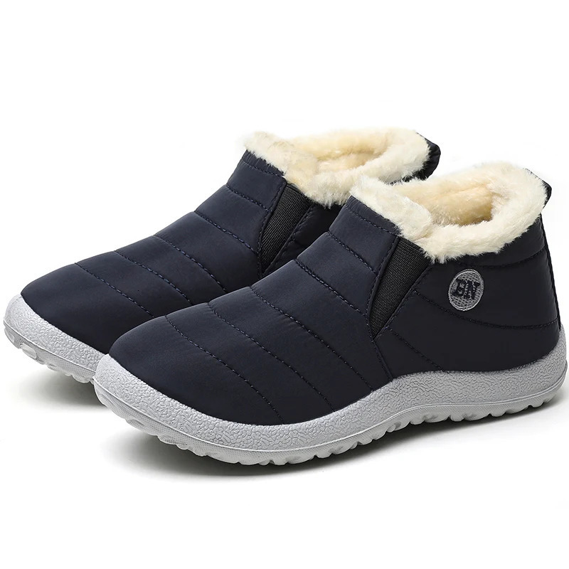 Womens Boots Women Winter Boots Warm Fur Winter Shoes For Women Snow Boots Lightweight Ankle Botas Mujer Black Combat Botines251020