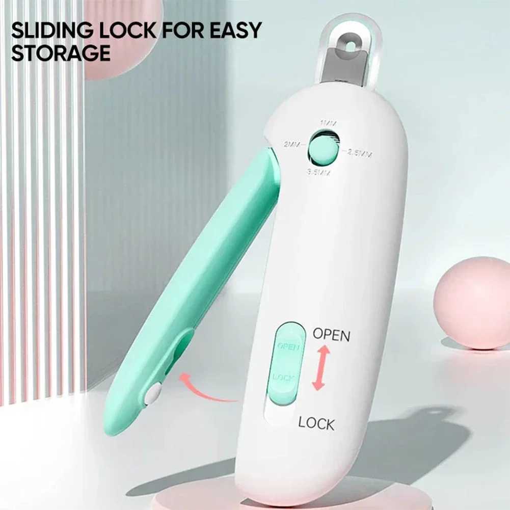 Professional Pet Cat Nail Clippers with Safety Lock Cat Dog Nail Clipper Cutter Pet Claw Trimmer Puppy Kitten Care Grooming Tool Z20251024