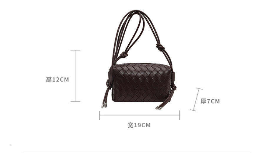 Designer Bags Niche Woven Bag For Women New Trend Versatile Crossbody Bag Soft Surface Quilted Shoulder Underarm Bag