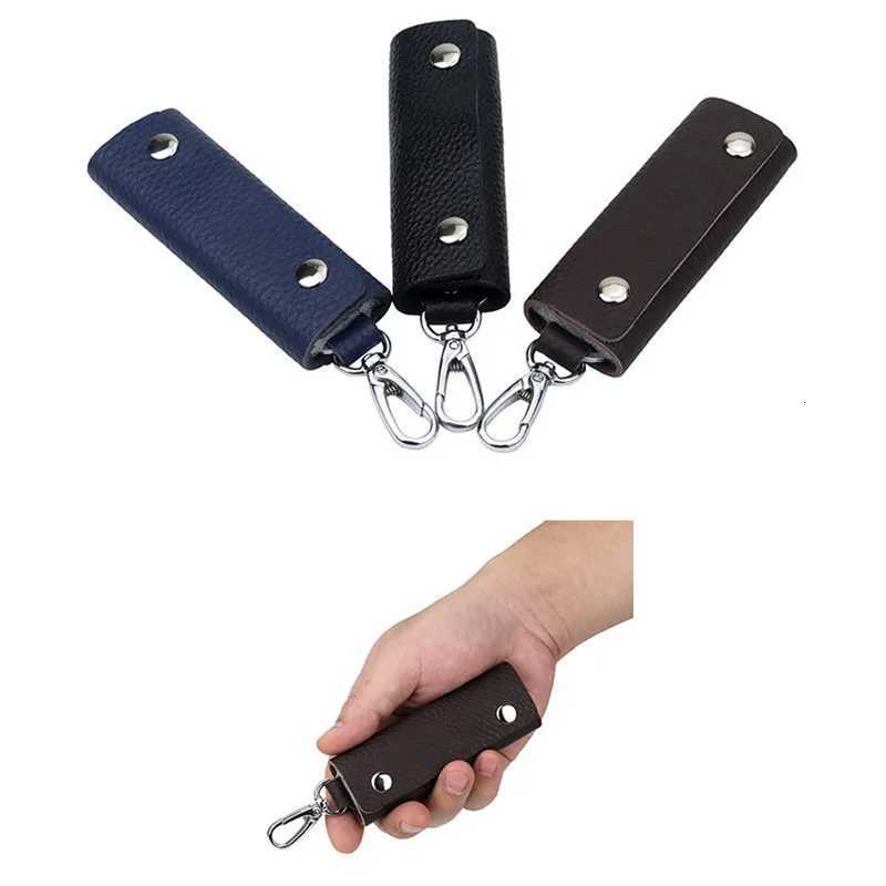 Mens Business Leather Key Case Waist Hanging Key Chain Household Large Capacity Female Fashion Multifunction Car Lock Key Bag Z251023