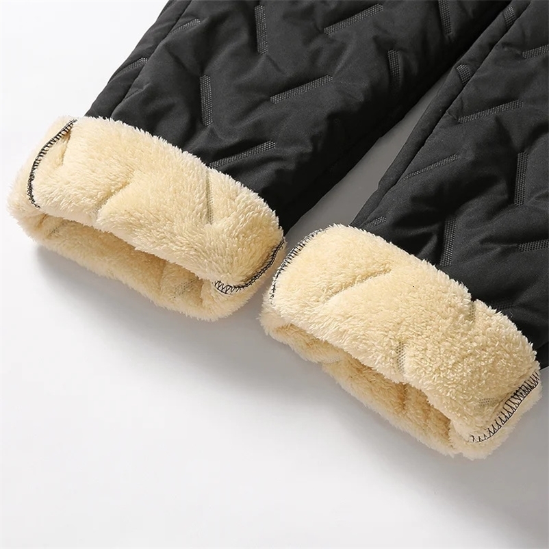 Winter Sweatwear Thick Fleece Sweatpant Lambswool Thermal Trousers Casual Pants Waterproof Windproof Warm Cotton Pants 251023