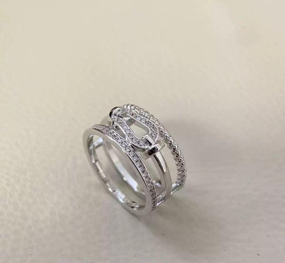 Luxury Designers Design FredRing Stainless Steel Classic Jewelry Rings High Quality For Men Women Ring Fashion 007 Very Nice Jewelry Rings Size 5-9