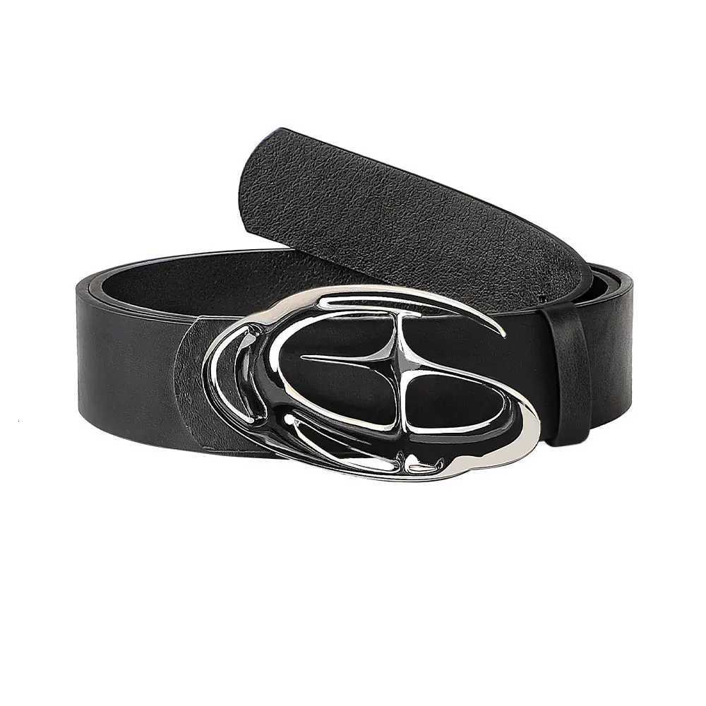 New Stylish Geometric Alloy Needle Buckle Fashion Punk Belt For Men Women Trendy Accessory for Gift GivingNeutral Waist Belt W251024