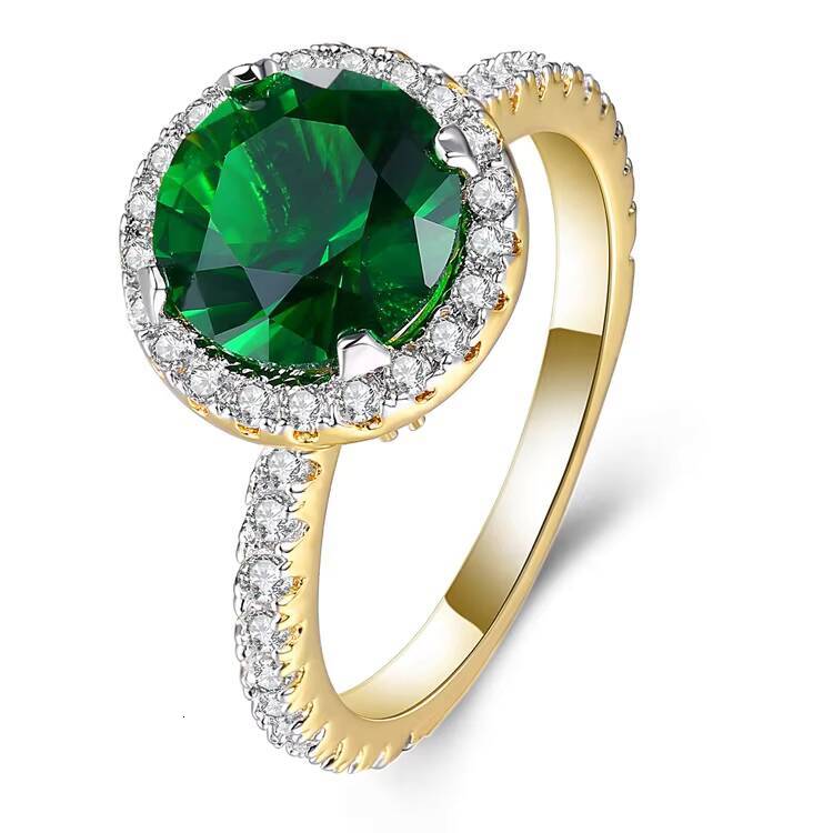 High Quality Engagement Wedding Ring Moissanite Ring Zirconia Jewelry 18k White Gold Women Diamond Rings