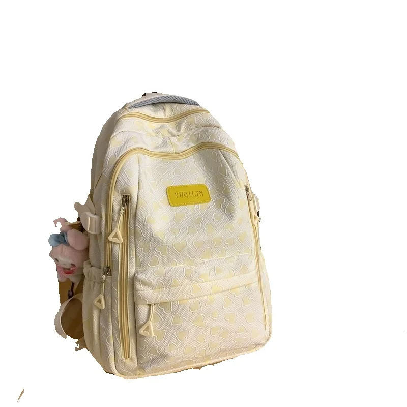 New designer girls' backpacks, fashionable and cute backpacks for middle school students, backpacks for grades three to six in primary school