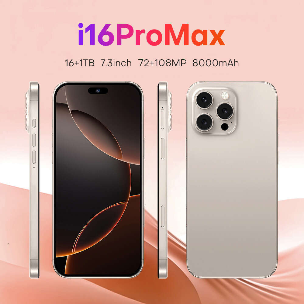 I Pro Max GB Mobile 7.3Inch Android Version Full Network Compatible Smart G Phone