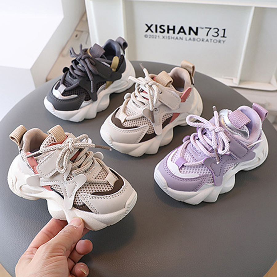 Design Shoes For Kids Toddlers Fashion Girl Boy Sneakers Teenager School Walkfashion Children Sport Shoes Size US5.5-US12.5C W1154