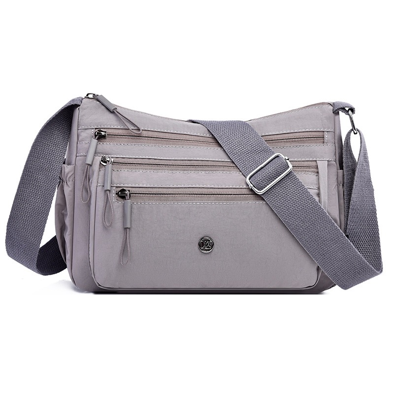 Casual Crossbody Bag for Women 2025 Summer New Arrival Large Capacity Lightweight Multi-Compartment Handbag Middle-Aged and Elderly Women's Bag