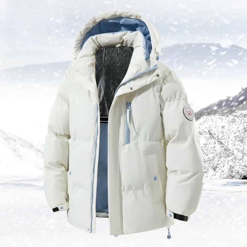 New FallWinter 2025 Down and Cotton Jacket Thickened with Cotton Winter Coat Bread Coat Korean Edition Coat Z251024