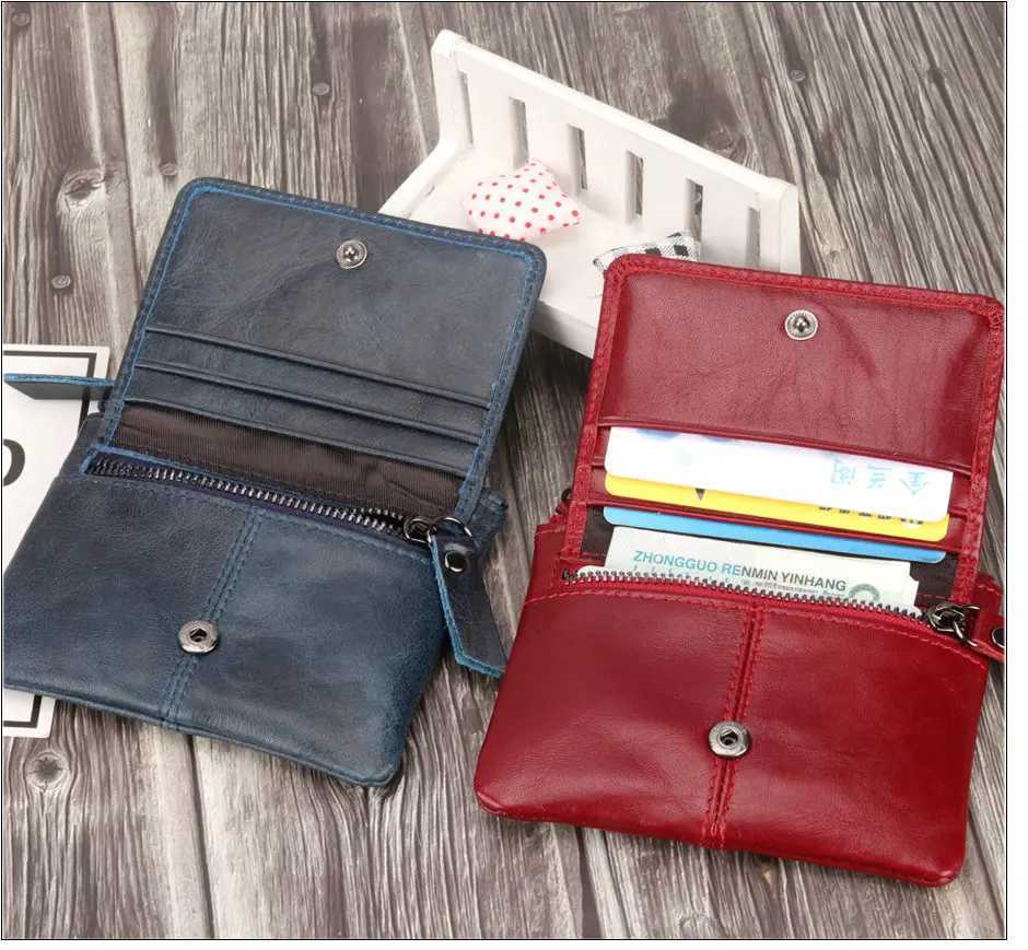 New Coin Purse Retro Creative Mini Storage Bag Japanese Style Handmade Genuine Leather Coin Purse Multifunctional Card Holder Z251023