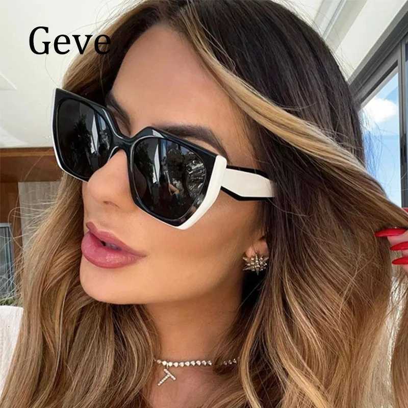 Luxury Brand Womens Sunglasses Fashion Cat Eye Polygon Elegant Sun Glasses Ladies Vintage Eyewear UV400T251024