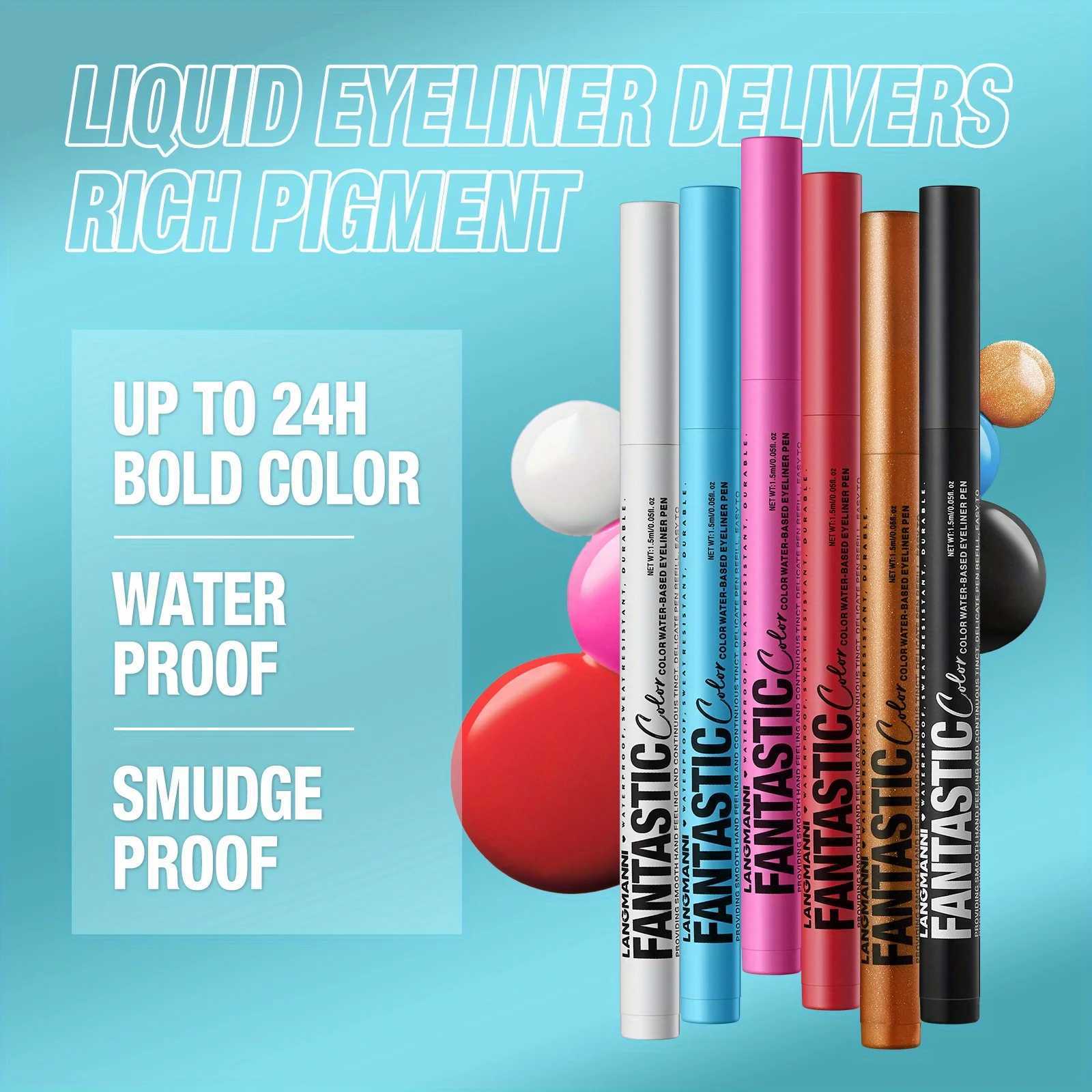 1 pcs waterproof quickdrying oilproof and nonsmudging longlasting ultrafine eyeliner eyeliner penL251024