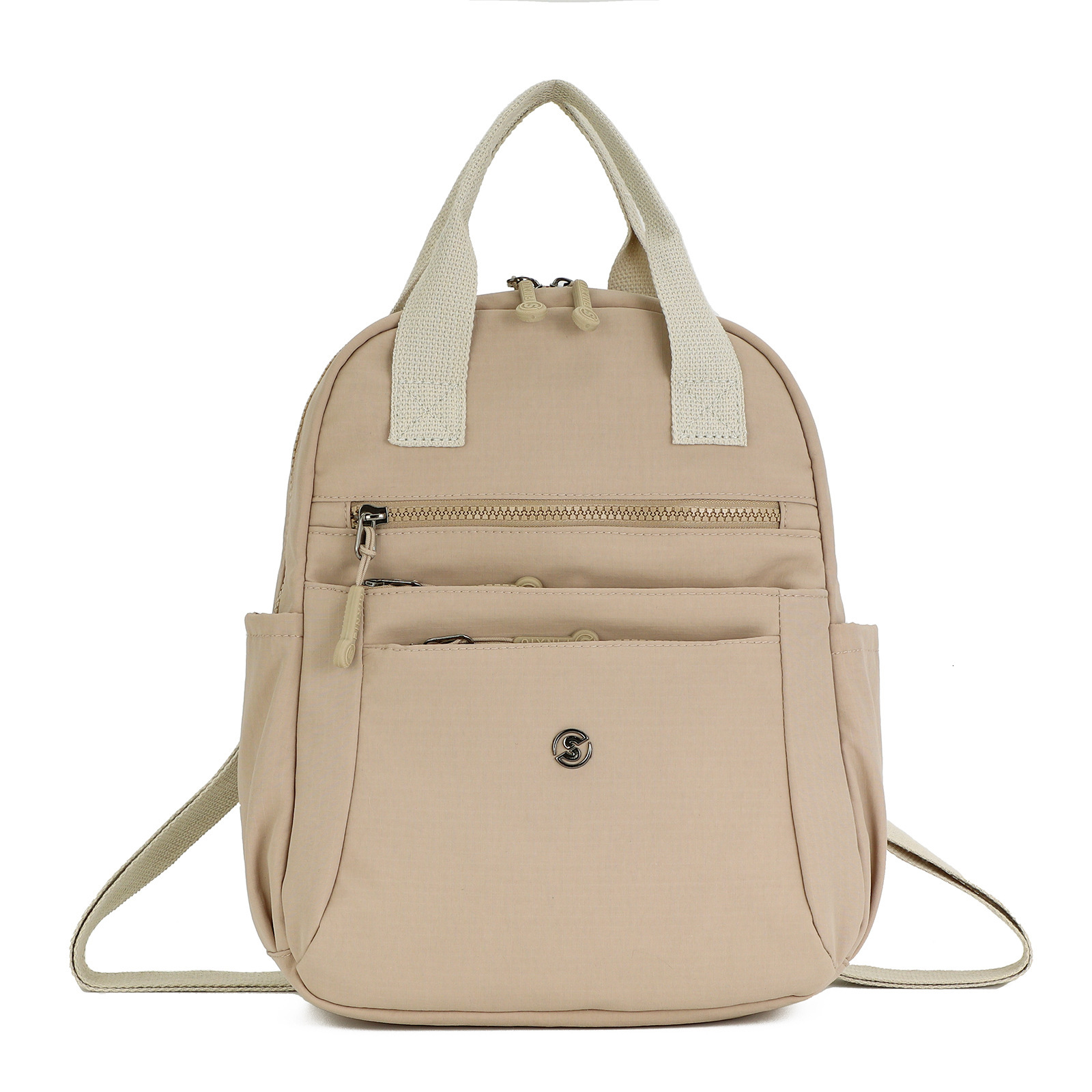 New multifunctional backpack, multifunctional women's handbag, lightweight waterproof nylon bag, large capacity student backpack