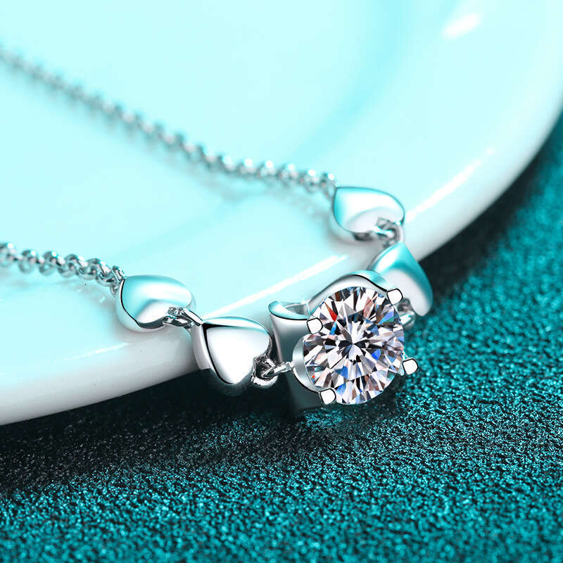 DHCollections-- Moissanite Dia S Sterling Sier for Women Plated PT950 Gold Fashion Bracelet Elegant Straight