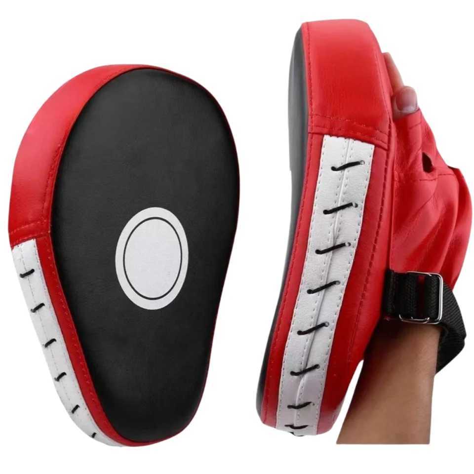 12PCS PU Boxing Hand Target Wear Resistant 5Finger Hand Target Punching Mitts Boxing Focus Pads for Boxing MMA Muay Thai Y251023