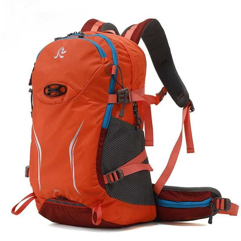 Outdoor mountaineering hiking backpack breathable and waterproof travel bag large capacity portable sports bag J251024