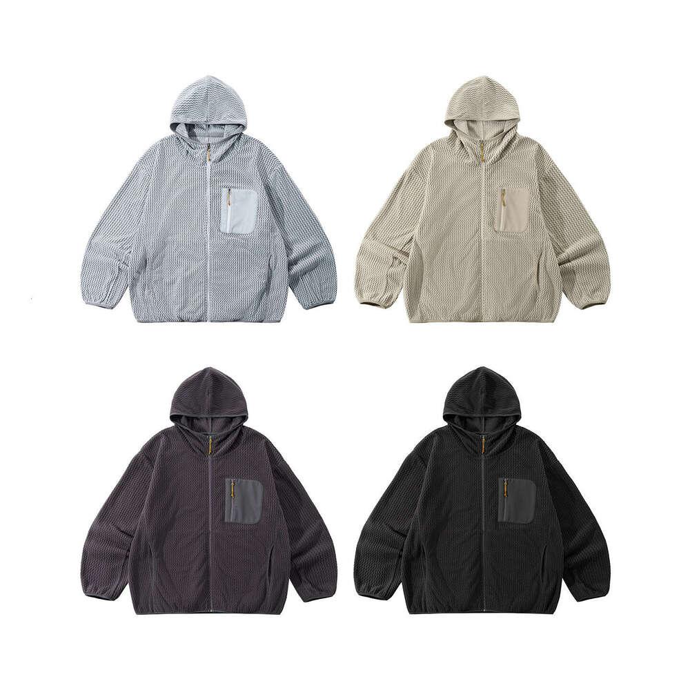 Men's Clothing | Bata Wave Pattern Stand Collar Zipper 2025 Winter New Outdoor 280g Windproof Jacket for Men