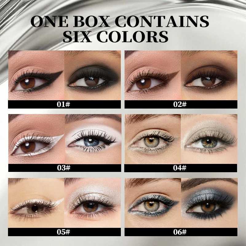 2inone eye shadow eyeliner pencil setmatte silksmooth and easy to applynon smudging and non fadingnatural makeup effectL251024