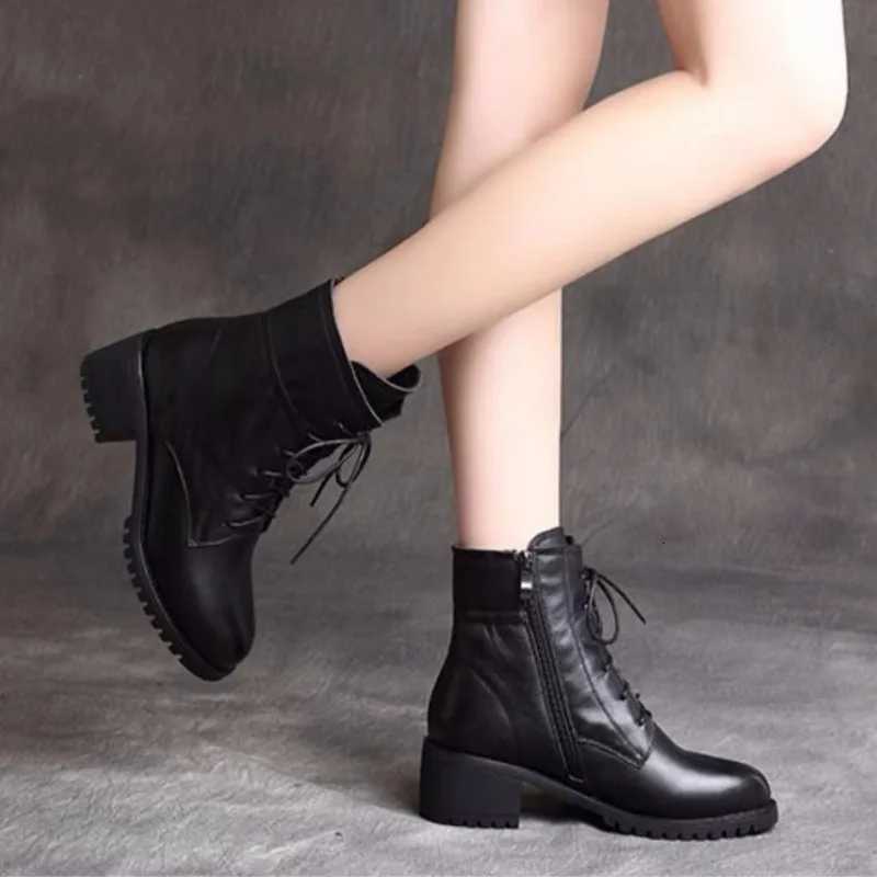 2024 High Quality Ladies Shoes Side Zipper Womens Boots Fashion Crosstied Modern Boots Women Hot Sale Plus Size Ankle Boots W251024