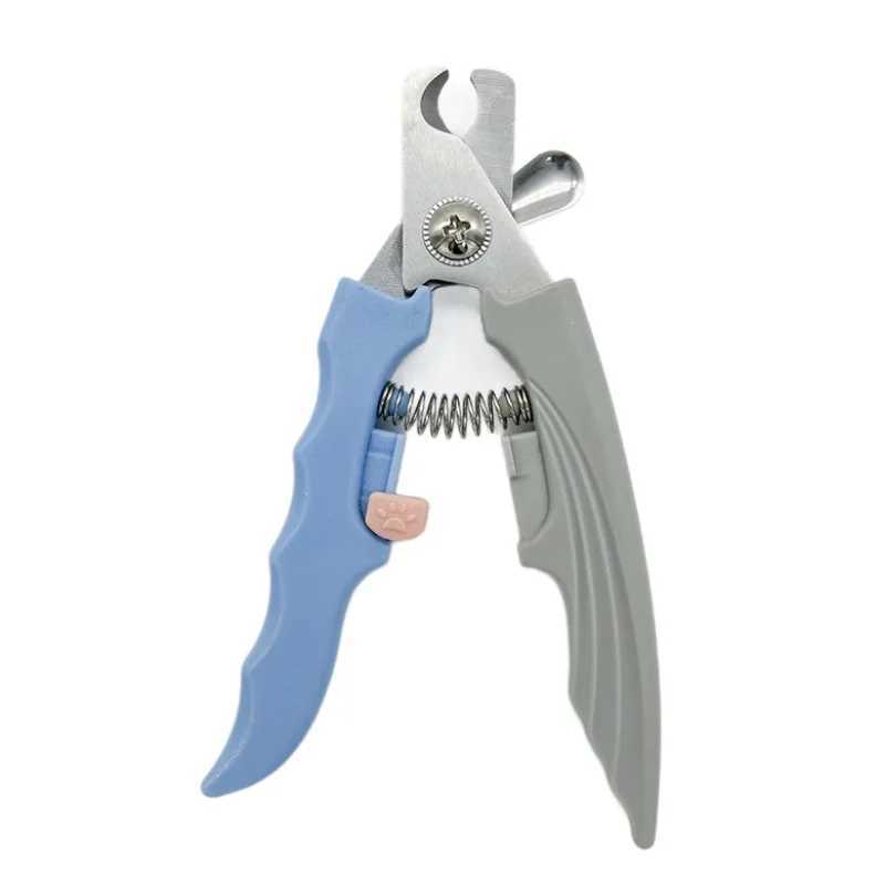 Professional Pet Nail Clipper Stainless Steel Cat Dog Nail Trimmer with Safety Stop Grooming Tool Sharp Blade Z20251024